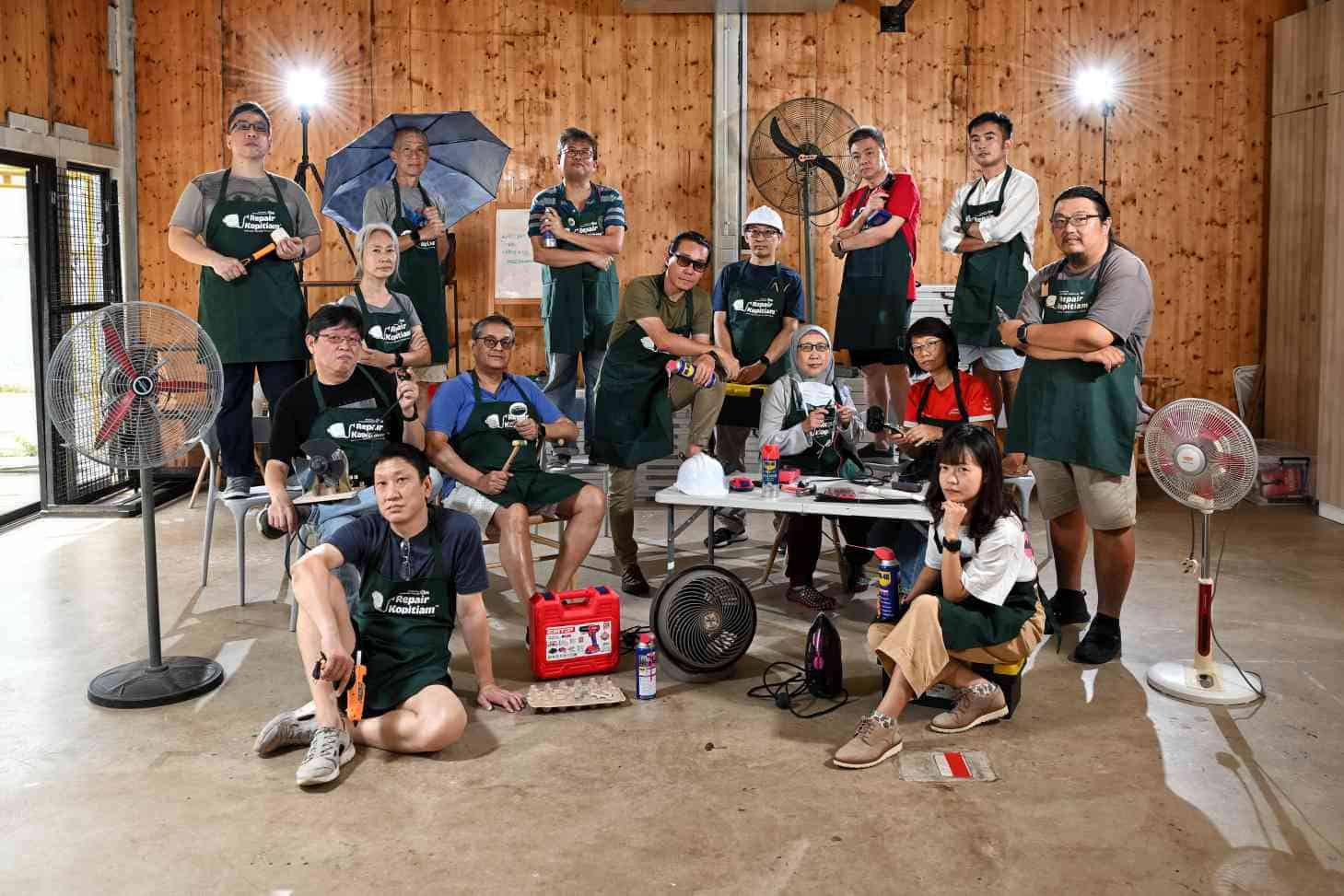 Repair workshop community